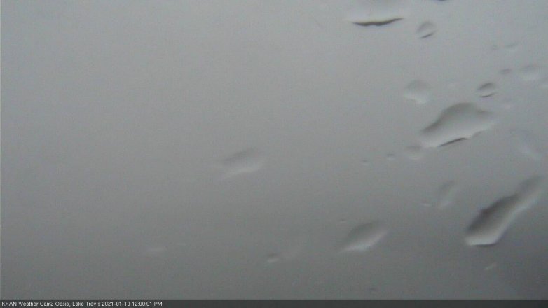 Lake Travis webcam, January 10, 2021 12:00 PM CT