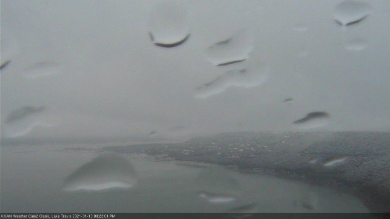 Lake Travis webcam, January 10, 2021 3:25 PM CT