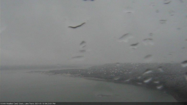 Lake Travis webcam, January 10, 2021 4:25 PM CT