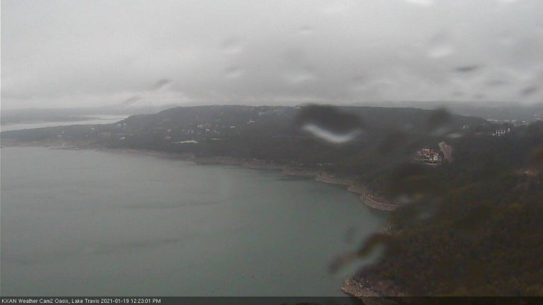 Lake Travis webcam, January 19, 2021 12:25 PM CT
