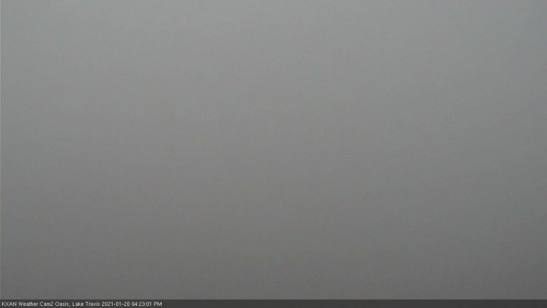 Lake Travis webcam, January 20, 2021 4:25 PM CT