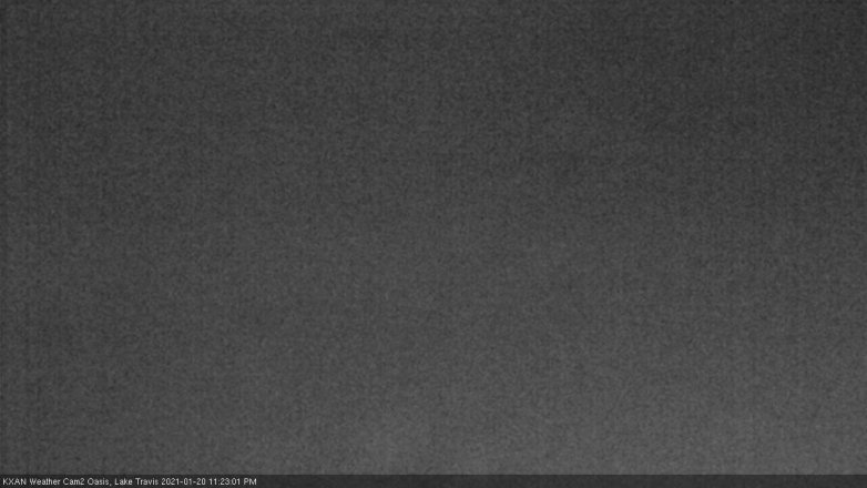Lake Travis webcam, January 20, 2021 11:25 PM CT
