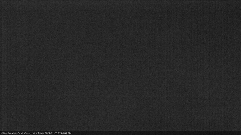 Lake Travis webcam, January 23, 2021 7:00 PM CT