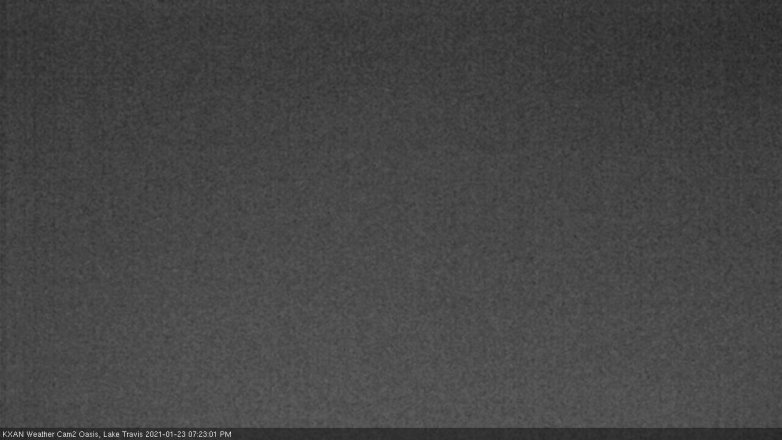 Lake Travis webcam, January 23, 2021 7:25 PM CT