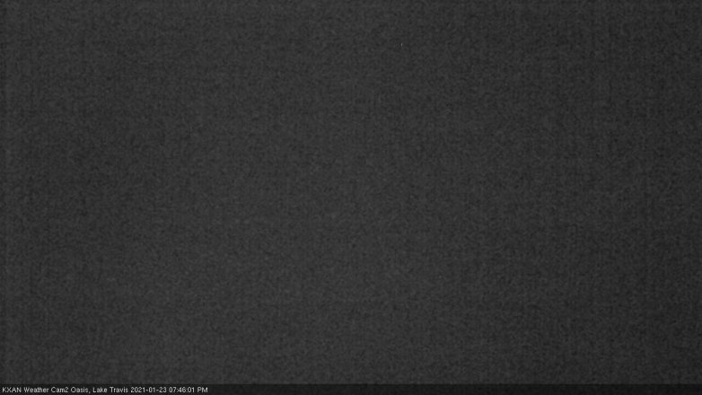 Lake Travis webcam, January 23, 2021 7:45 PM CT