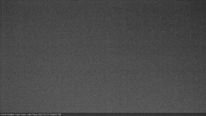 Lake Travis webcam, January 23, 2021 10:45 PM CT
