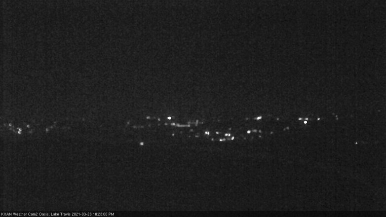 Lake Travis webcam, March 26, 2021 10:25 PM CT