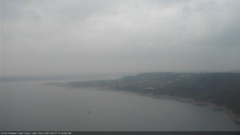 Lake Travis webcam, March 27, 2021 11:25 AM CT