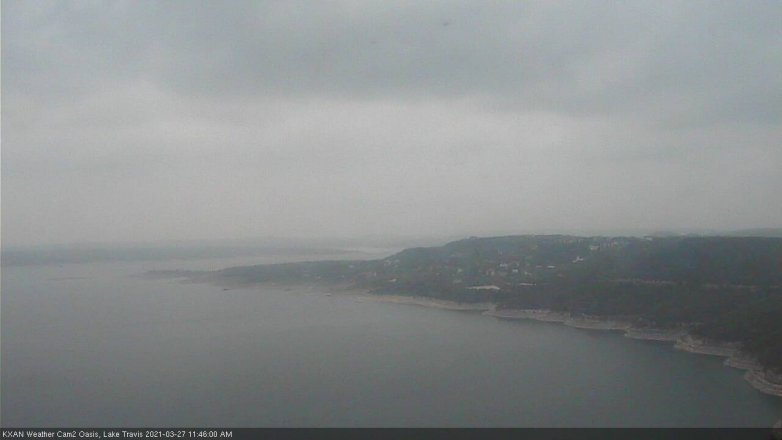 Lake Travis webcam, March 27, 2021 11:45 AM CT