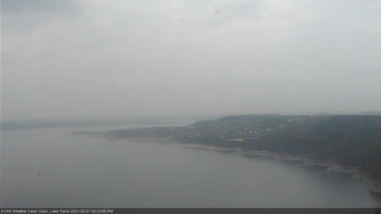 Lake Travis webcam, March 27, 2021 2:25 PM CT