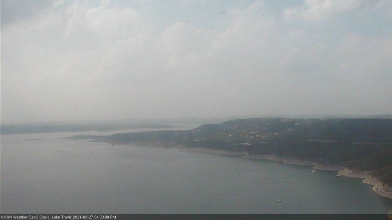 Lake Travis webcam, March 27, 2021 4:00 PM CT