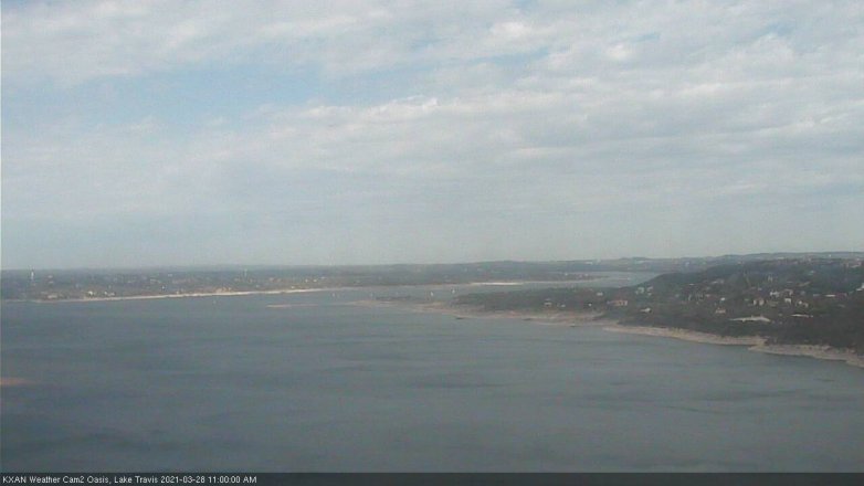 Lake Travis webcam, March 28, 2021 11:00 AM CT