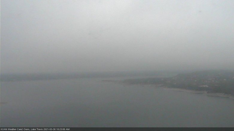 Lake Travis webcam, March 30, 2021 10:25 AM CT
