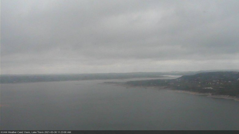 Lake Travis webcam, March 30, 2021 11:25 AM CT
