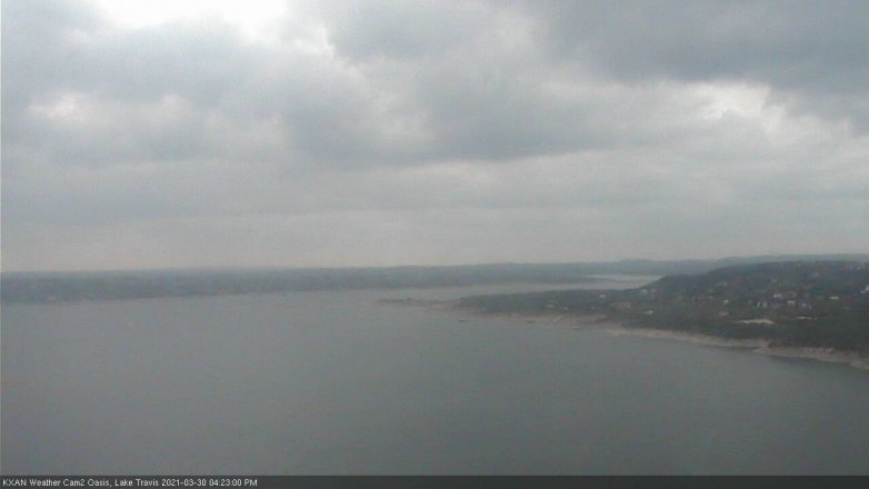 Lake Travis webcam, March 30, 2021 4:25 PM CT