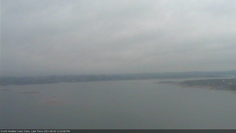 Lake Travis webcam, April 3, 2021 12:25 PM CT