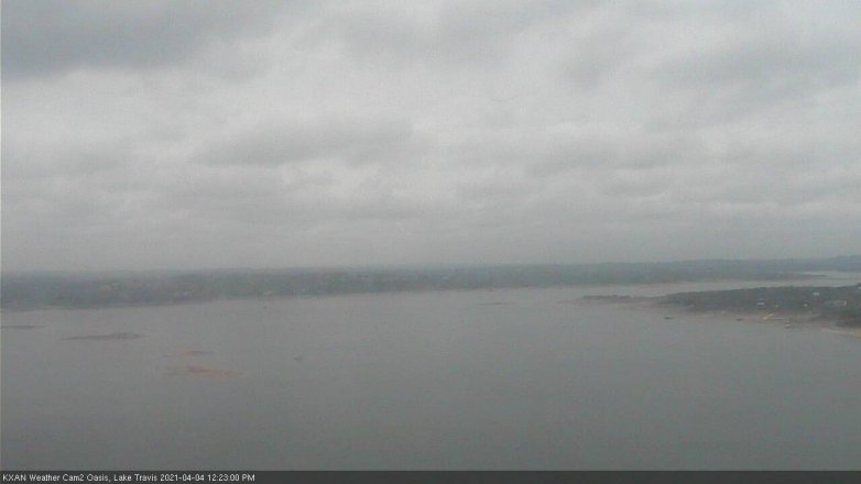 Lake Travis webcam, April 4, 2021 12:25 PM CT