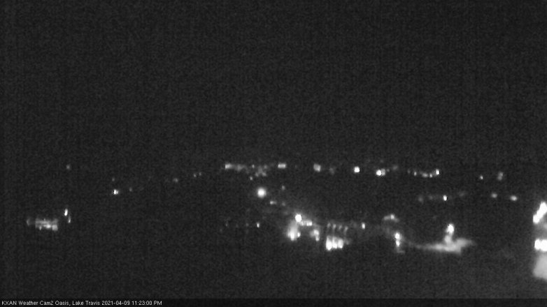 Lake Travis webcam, April 9, 2021 11:25 PM CT