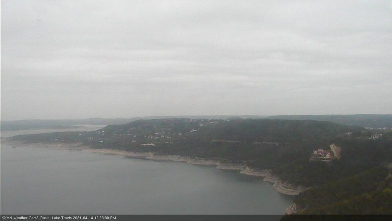 Lake Travis webcam, April 14, 2021 12:25 PM CT