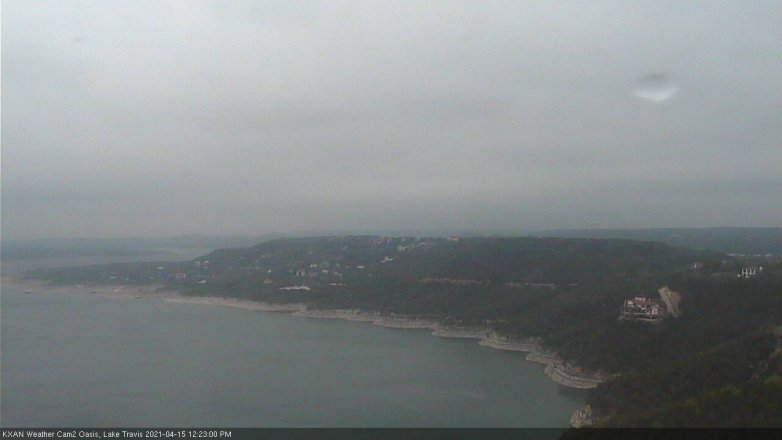 Lake Travis webcam, April 15, 2021 12:25 PM CT