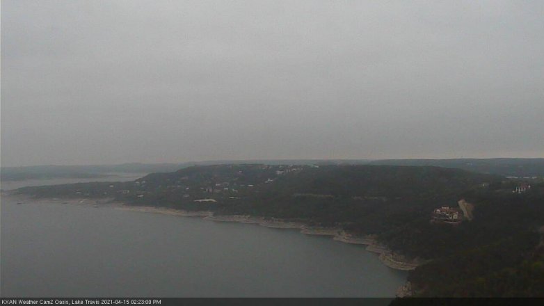 Lake Travis webcam, April 15, 2021 2:25 PM CT