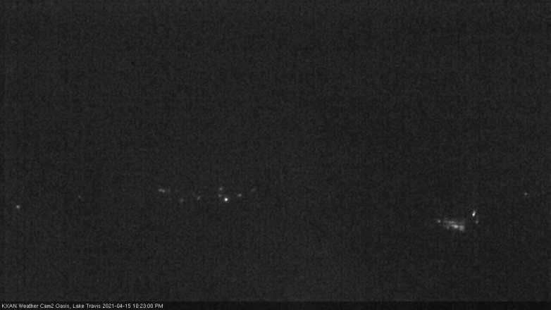 Lake Travis webcam, April 15, 2021 10:25 PM CT