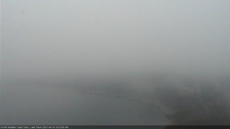 Lake Travis webcam, April 16, 2021 10:25 AM CT