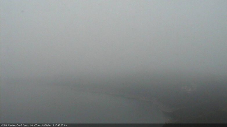 Lake Travis webcam, April 16, 2021 10:45 AM CT