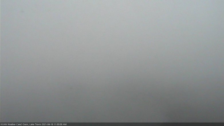 Lake Travis webcam, April 16, 2021 11:00 AM CT