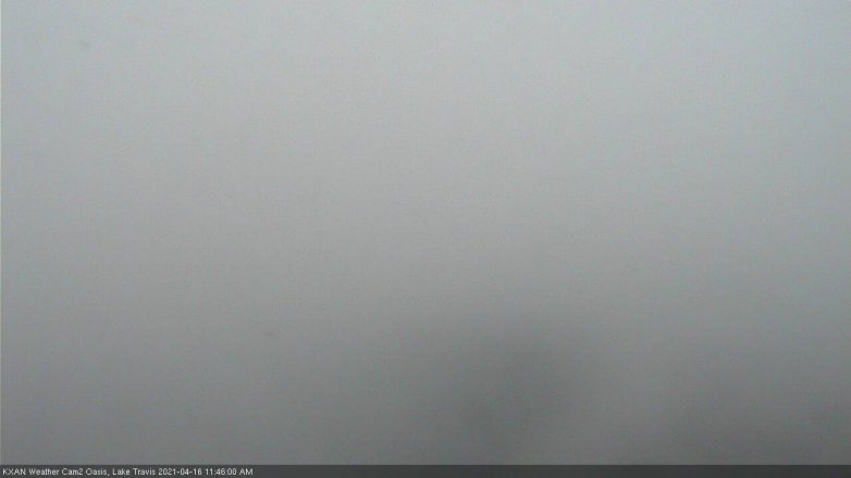 Lake Travis webcam, April 16, 2021 11:45 AM CT