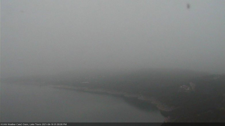 Lake Travis webcam, April 16, 2021 1:00 PM CT