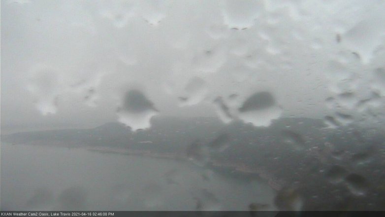 Lake Travis webcam, April 16, 2021 2:45 PM CT