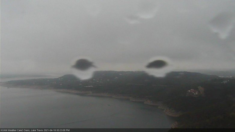 Lake Travis webcam, April 16, 2021 3:25 PM CT
