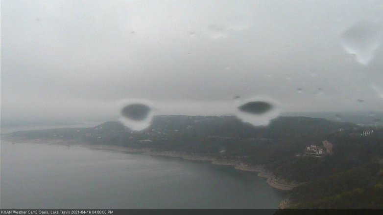 Lake Travis webcam, April 16, 2021 4:00 PM CT