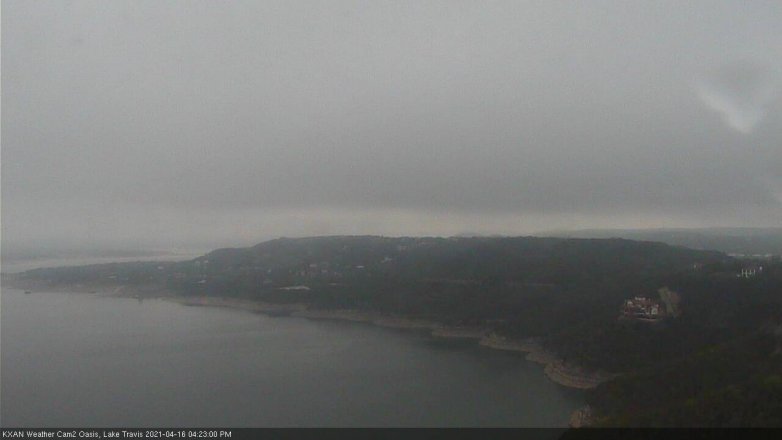 Lake Travis webcam, April 16, 2021 4:25 PM CT