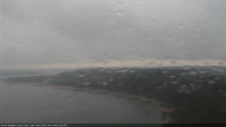 Lake Travis webcam, April 16, 2021 6:25 PM CT