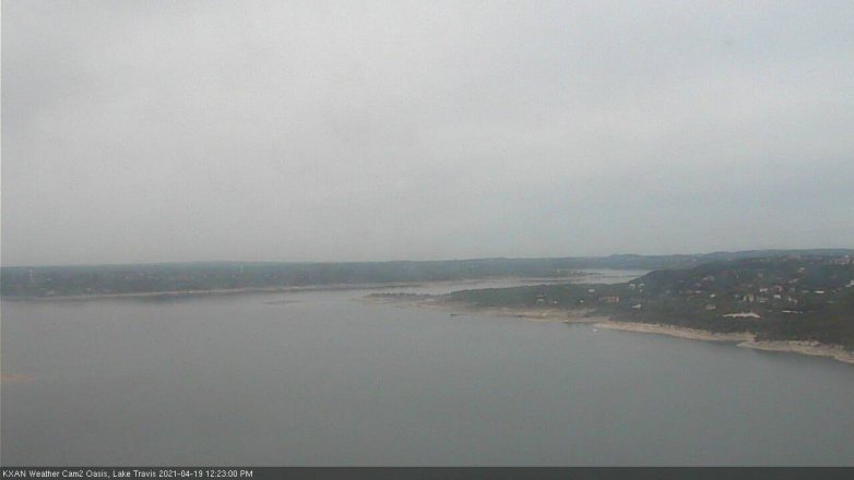 Lake Travis webcam, April 19, 2021 12:25 PM CT