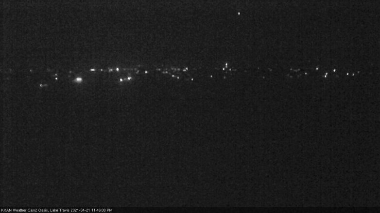 Lake Travis webcam, April 21, 2021 11:45 PM CT