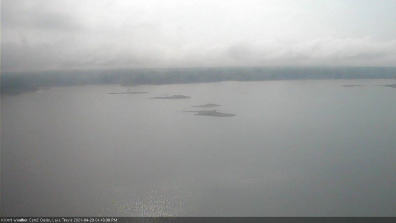 Lake Travis webcam, April 23, 2021 4:45 PM CT