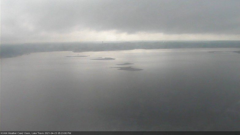 Lake Travis webcam, April 23, 2021 5:25 PM CT