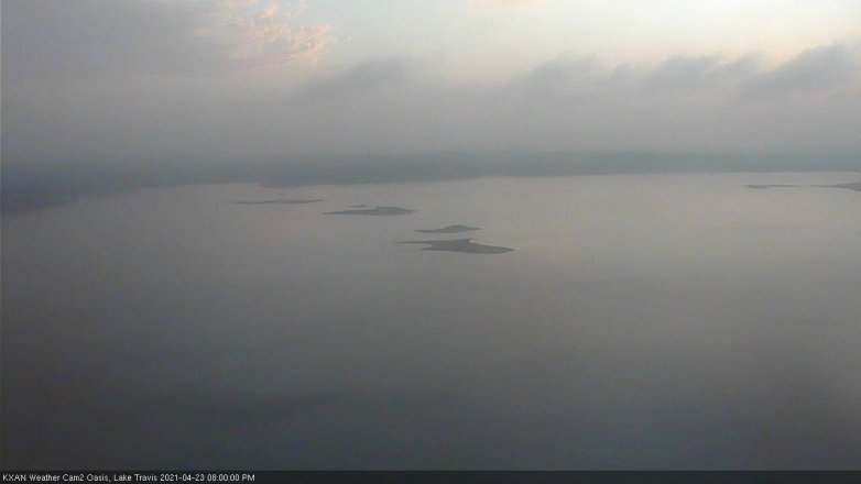 Lake Travis webcam, April 23, 2021 8:00 PM CT