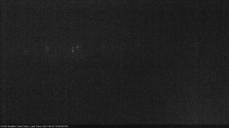 Lake Travis webcam, April 23, 2021 10:00 PM CT