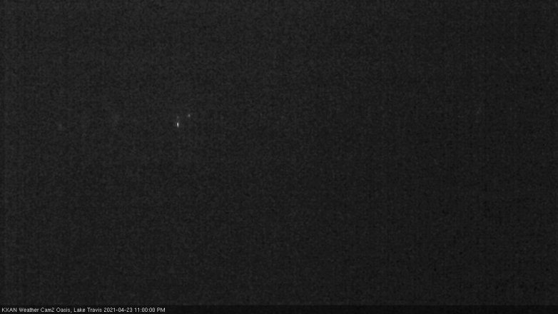 Lake Travis webcam, April 23, 2021 11:00 PM CT