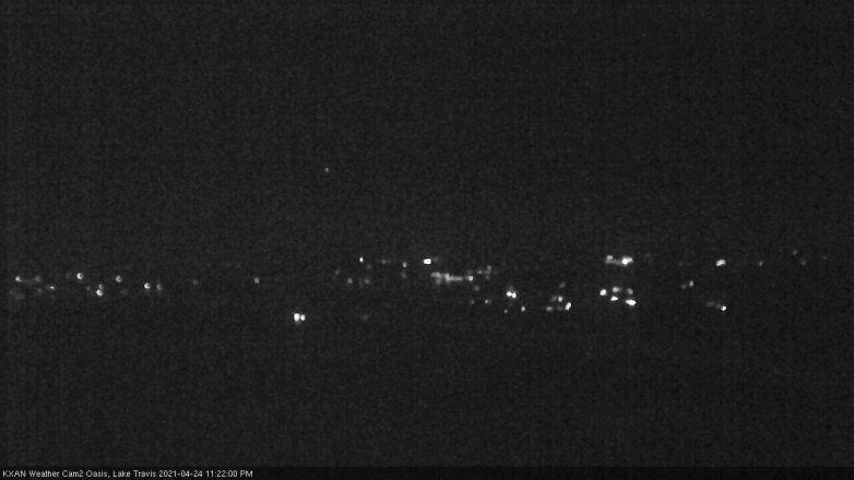 Lake Travis webcam, April 24, 2021 11:25 PM CT