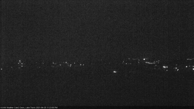 Lake Travis webcam, April 25, 2021 11:25 PM CT
