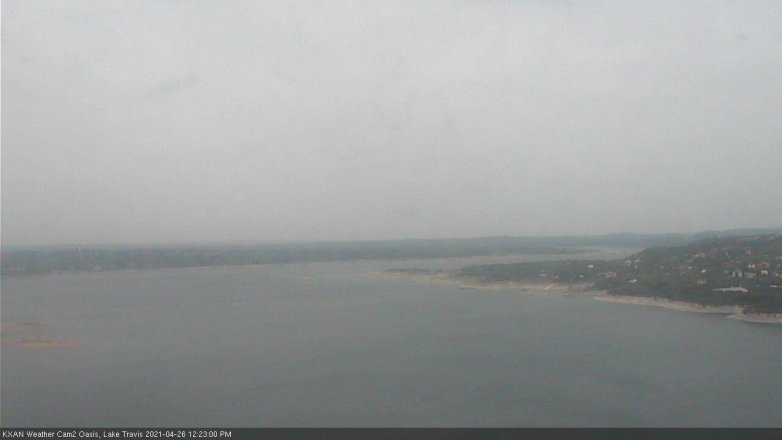Lake Travis webcam, April 26, 2021 12:25 PM CT