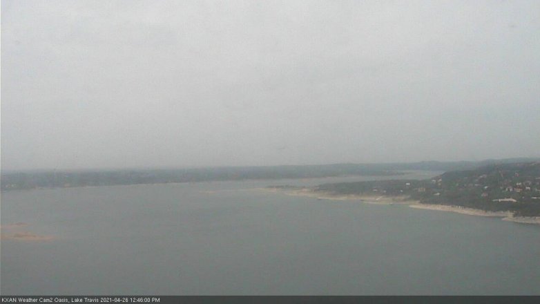 Lake Travis webcam, April 26, 2021 12:45 PM CT