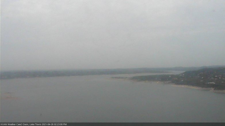 Lake Travis webcam, April 26, 2021 2:25 PM CT