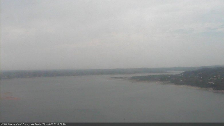 Lake Travis webcam, April 26, 2021 3:45 PM CT