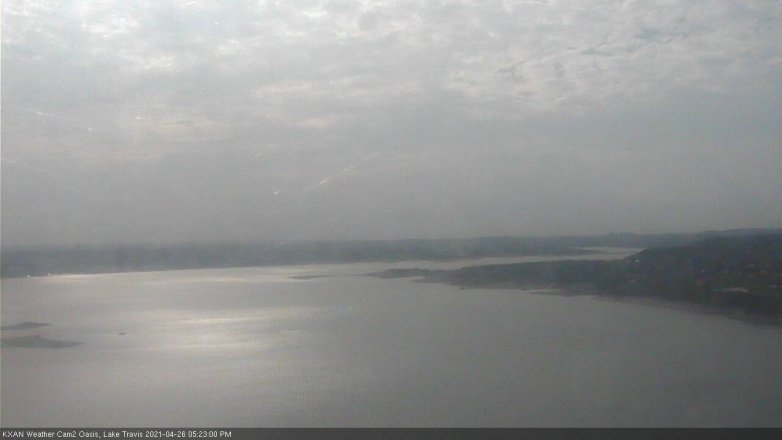 Lake Travis webcam, April 26, 2021 5:25 PM CT